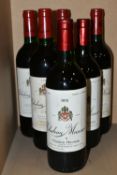 SIX BOTTLES OF CHATEAU MUSAR (2 x 1979, 2 x 1997, 2 x 1999) Proprietaire Viticultuer Gaston