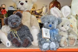FOUR CHARLIE BEARS, comprising Remember CB159004S 2015 Classics collection, Levi CB195196O