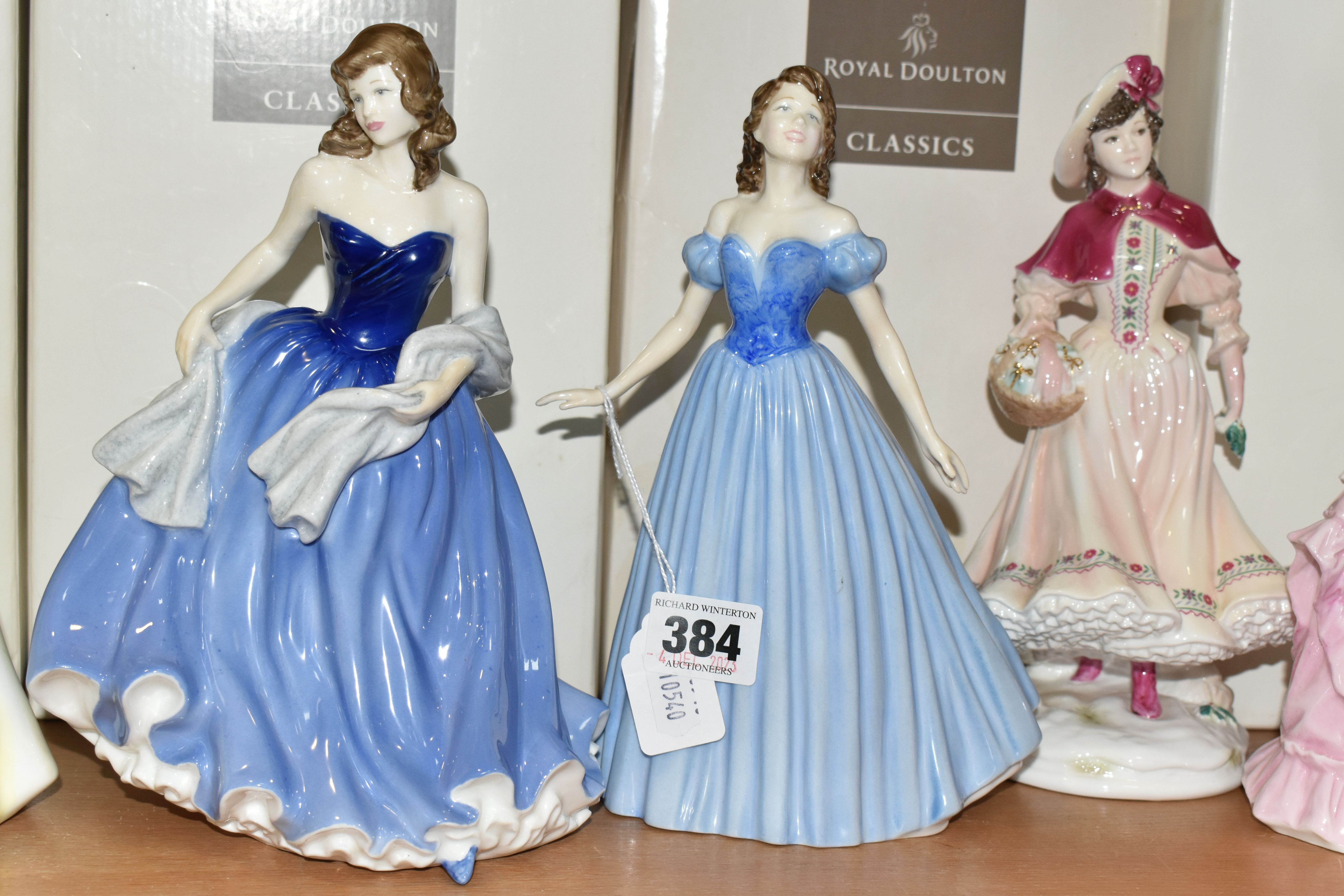 FIVE ROYAL DOULTON FIGURINES, to include a boxed 'Images Of Nature' collection Soaring High - Image 4 of 6
