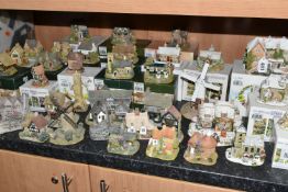 A COLLECTION OF LILLIPUT LANE SCULPTURES, thirty six pieces, mostly boxed, to include Christmas in