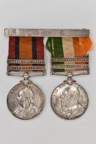 BOER WAR MEDALS, Awarded to 'SAPr J. Mc Queen R.E 4388' to include Queen's South Africa Medal, two