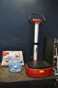 A BODY FIT VIBRATING EXERCISE MACHINE (PAT pass and working), a brand new in box Silverlit