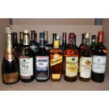 A COLLECTION OF ALCOHOL, comprising eleven bottles of Red Wine from Europe and South Africa