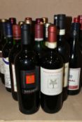 TWENTY BOTTLES OF ASSORTED RED WINE from Spain & Italy, seventeen Spanish and three Italian, the