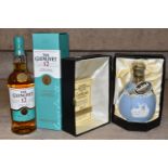 TWO BOTTLES OF SINGLE MALT comprising one bottle of THE GLENLIVET 12 Year Old, Double Oak Single