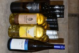 THIRTEEN BOTTLES OF WHITE WINE comprising three bottles of PAZO de VILLAREI Rias Baixas 2018 (Spain)