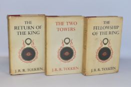 TOLKIEN; J.R.R. The Lord Of The Rings in three volumes, The Fellowship Of The Ring 14th Impression