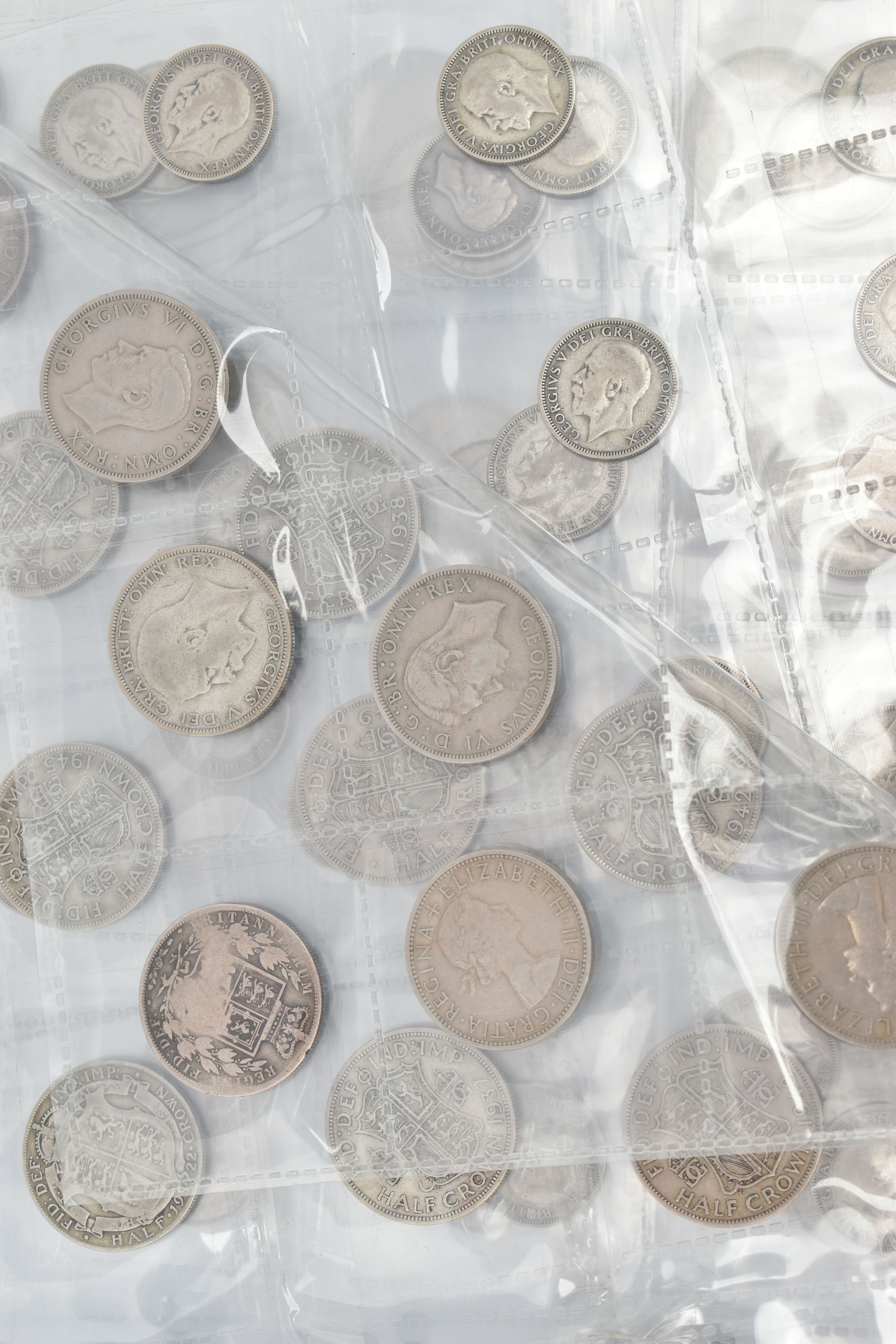 TWO COIN ALBUMS AND TIN OF MAINLY UK COINAGE, to include approximate over one kilo of mixed Silver - Image 12 of 14