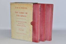 TOLKIEN; J.R.R. The Lord Of The Rings in three volumes, The Fellowship Of The Ring 5th Impression