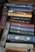 THE FOLIO SOCIETY, one box containing thirteen fictional titles, comprising Dumas; The Count of