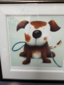 DOUG HYDE (BRITISH B.1972), 'WALKIES !', a limited edition print on paper, No.465/595, numbered,