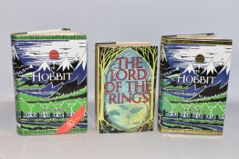 TOLKIEN; J.R.R. Three hardback titles, The Lord Of The Rings, first published in one volume by Unwin