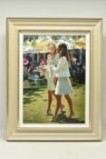 SHERREE VALENTINE DAINES (BRITISH 1959) 'THE COLOUR AND GLAMOUR OF ASCOT', a signed limited