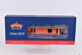 A BOXED OO GAUGE BACHMANN BRANCHLINE MODEL RAILWAYS Class 20-3, no. 20314, Livery in Harry Needle