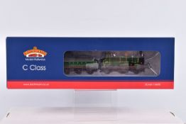 A BOXED OO GAUGE BACHMANN BRANCHLINE MODEL RAILWAYS, C Class Wainwright, no. 592, in SE&CR Lined