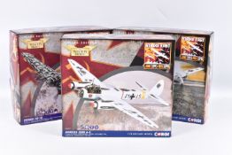 THREE BOXED LIMITED EDITION CORGI AVIATION ARCHIVE 1:72 SCALE STRIKE EAST JUNE 1941- MAY 1945