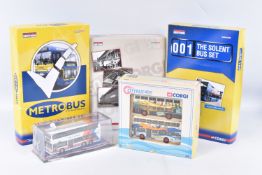 FOUR BOXED CORGI ORIGINAL OMNIBUS COMPANY BUS AND COACH SETS, The Solent Bus Set, No.OM99166,
