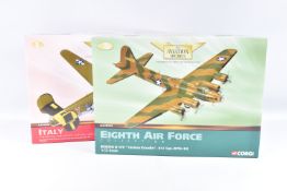 TWO BOXED LIMITED EDITION CORGI AVIATION ARCHIVE 1:72 SCALE DIECAST MODEL AIRCRAFTS, the first is an