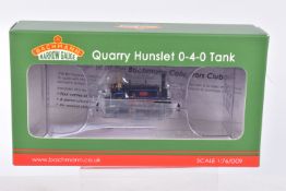 A BOXED OO9 NARROW GAUGE BACHMANN BRANCHLINE MODEL LOCOMOTIVE, Quarry Hunslet 0-4-0 Tank ' Nesta' in