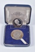TWO DUKE OF WINDSOR COINS, to include a commemorative Half Crown dated 1936 with Elizabeth II