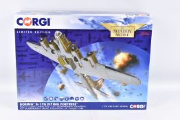 A BOXED CORGI LIMITED EDITION AVIATION ARCHIVE 1:72 SCALE BOEING B-17G FLYING FORTRESS DIECAST MODEL