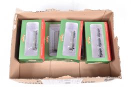 SEVEN BOXED OO9 NARROW GAUGE BACHMANN BRANCHLINE MODEL WAGONS, to include a Class D Bogie Open Wagon