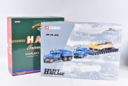 A BOXED LIMITED EDITION CORGI HAULIERS OF RENOWN SCOTLAND HAIG TRANSPORT 1:50 SCALE MODEL SET