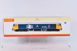 A BOXED OO GAUGE HORNBY RAILWAY MODEL BR CO-CO DIESEL ELECTRIC LOCOMOTIVE, Class 50, no. 50035 '