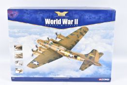A BOXED CORGI AVIATION ARCHIVE 1:72 SCALE WORLD WAR II EUROP AND AFRICA BOEING B-17F FLYING FORTRESS