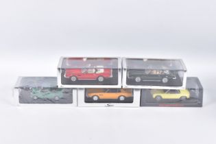 FIVE BOXED SPARK MODEL MINIMAX VEHICLES, the first is a Porsche 914/6 1973, numbered S4562, in