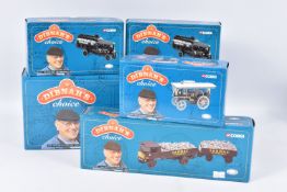 FIVE BOXED CORGI LIMITED EDITION DIBNAH'S CHOICE 1:50 SCALE DIECAST MODELS, the first is a Fowler B6