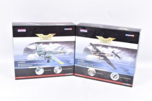 TWO BOXED LIMITED EDITION CORGI AVIATION ARCHIVE 1:72 SCALE DIECAST MODEL AIRCRAFTS, the first is