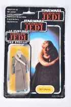 A PALITOY STAR WARS RETURN OF THE JEDI TRI-LOGO BIB FORTUNA FIGURE, mint figure still sealed in