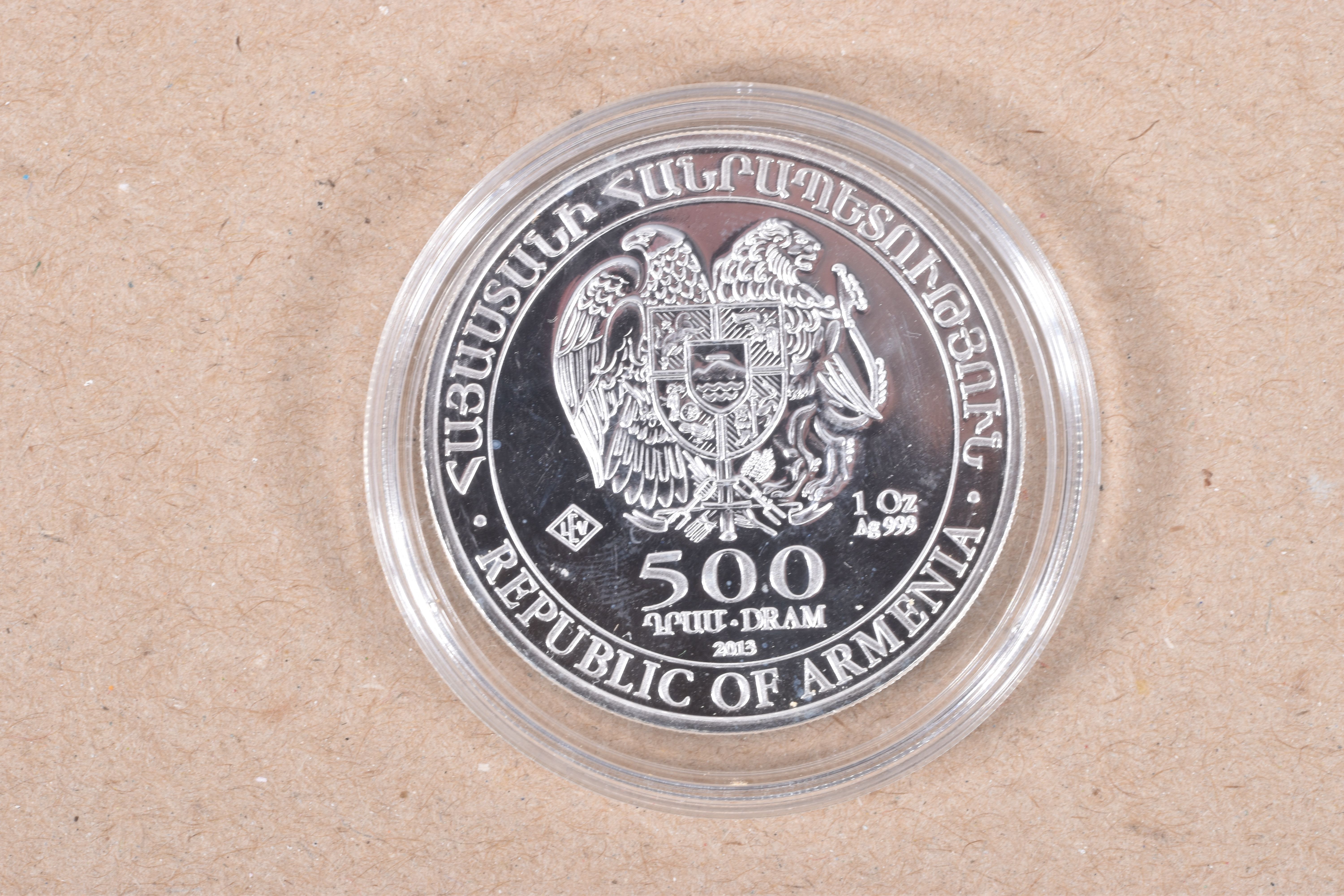 THREE COINS, to include a commemorative 2 pound coin, for year of the rat 2020, a Liberty 1994 one - Image 4 of 7