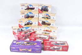 THIRTEEN BOXED CORGI CLASSICS 1:50 SCALE DIECAST MODEL TRANSPORT AND COMMERCIAL VEHICLES, to include