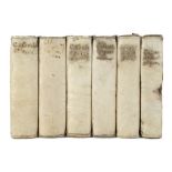 Cassandre, in five parts, contemporary vellum, 5 Vols., published by Antoine de Sommaville, Augustin