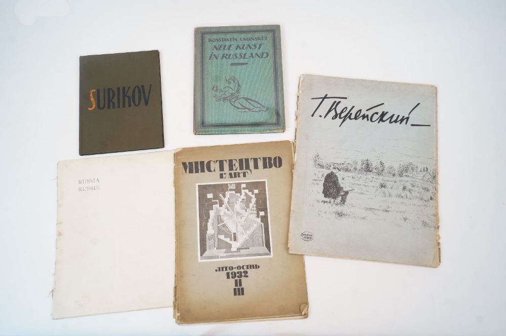 Russian Interest: A collection of books and publications on Russian art in various languages, - Image 2 of 2