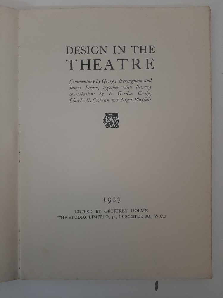 A collection of ballet and theatre books, pamphlets and programmes, 20th century, to include: Design - Image 2 of 5