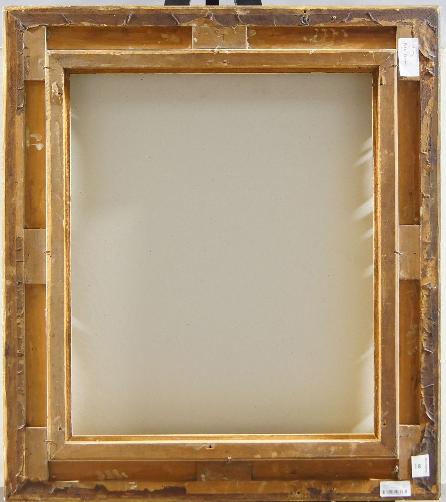 A Gilded Composition Louis XV Style Swept and Pierced Frame, mid-late 20th century, with leaf sight, - Image 6 of 6