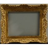 A Gilded Composition Louis XIV Style Frame, late 20th century, of small proportions, with