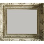 A White Painted Composition Louis XVI Style Frame, early-mid 20th century, with cavetto sight,