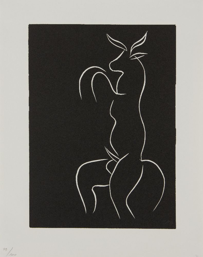 Henri Matisse, French 1869-1954- Un meuglement different des autres (8), 1981, from Pasiphae;