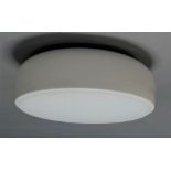 Jasper Morrison for Flos, a 'Smithfield' ceiling light, of recent manufacture, with domed white