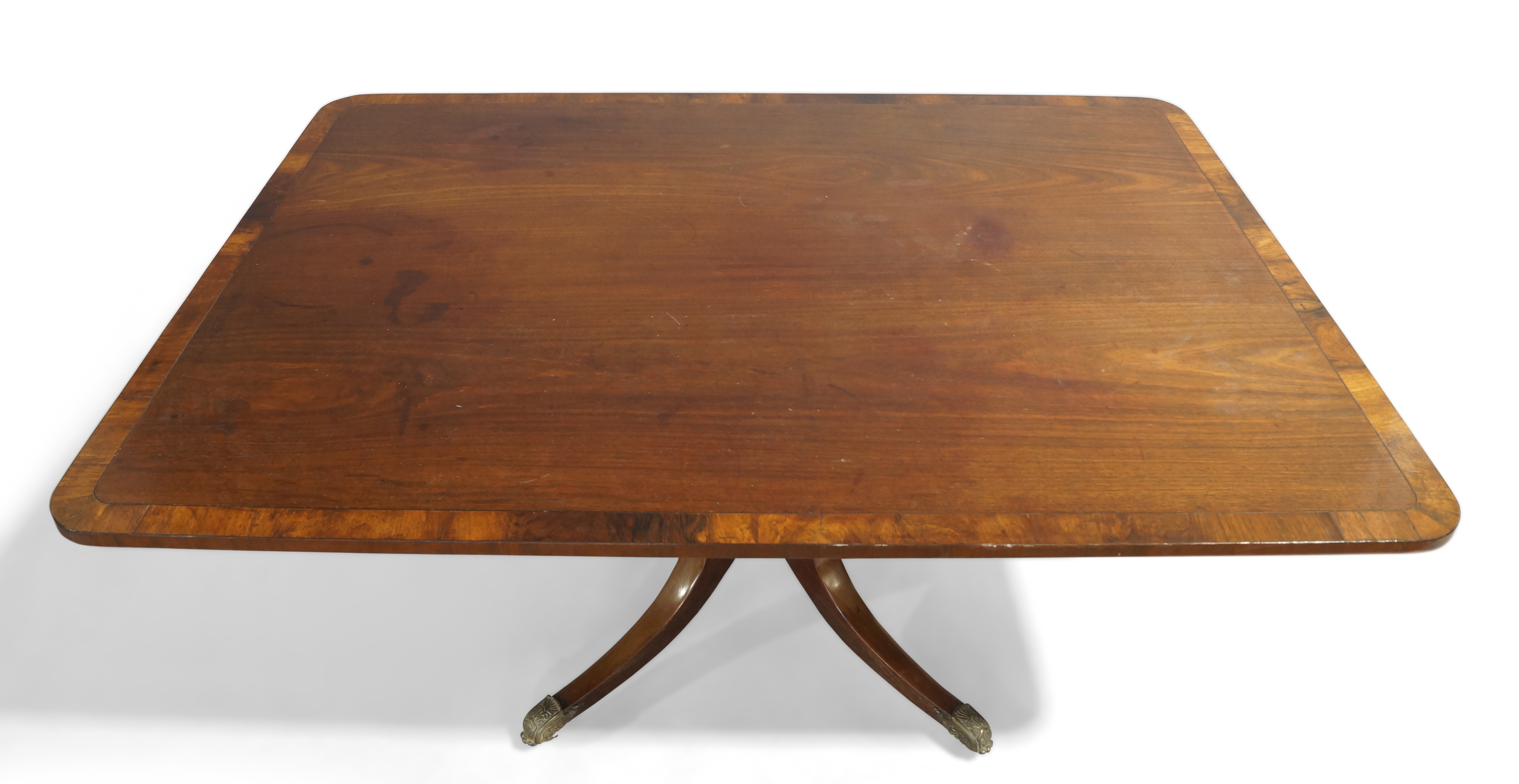 A George III mahogany tilt top breakfast table - Image 3 of 5