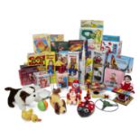 A quantity of plastic toys