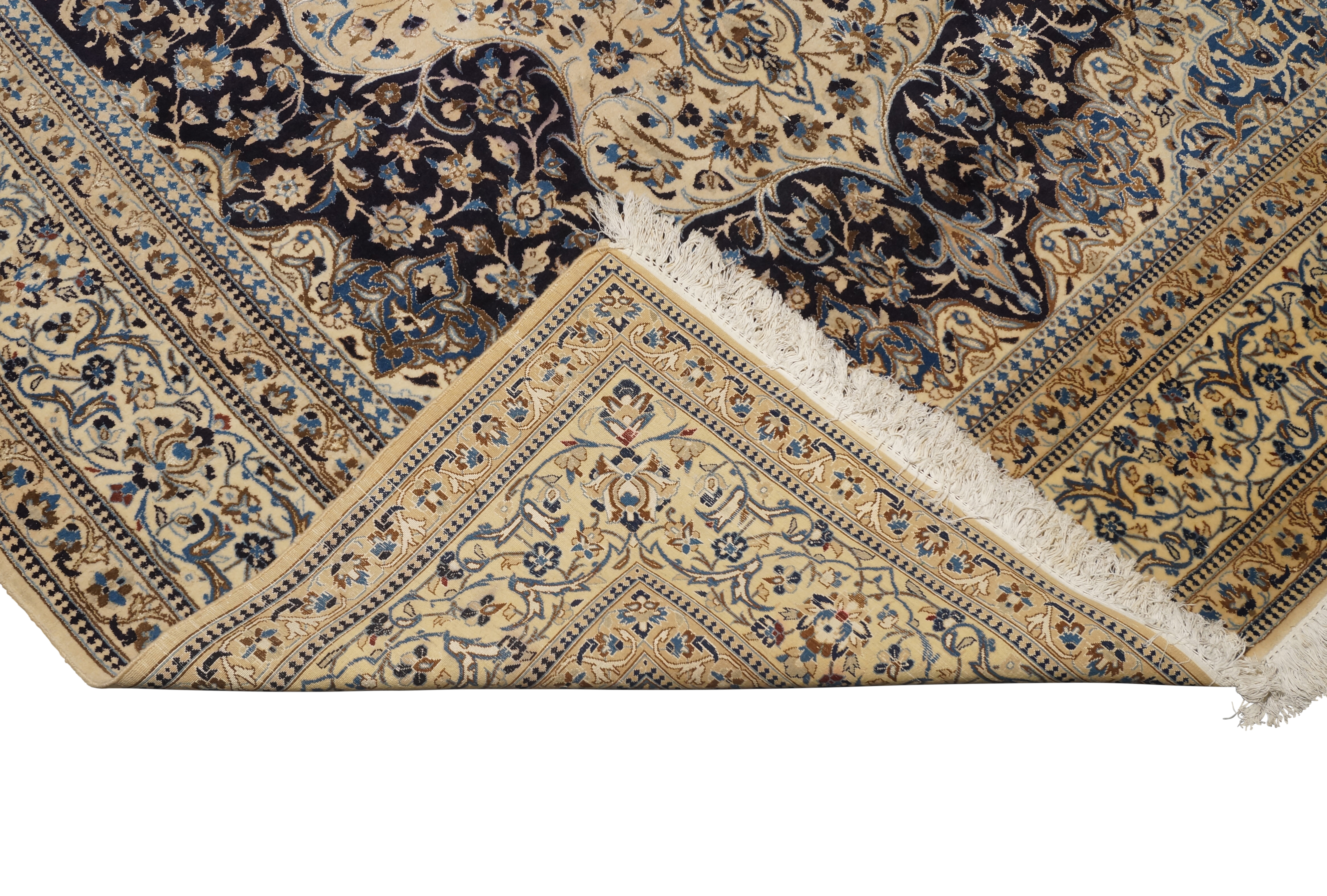 A Persian Nain carpet - Image 4 of 4
