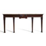 A George III mahogany pier table of Adam design