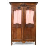 A French oak armoire