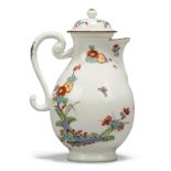 A Meissen porcelain Kakiemon baluster coffee-pot and cover