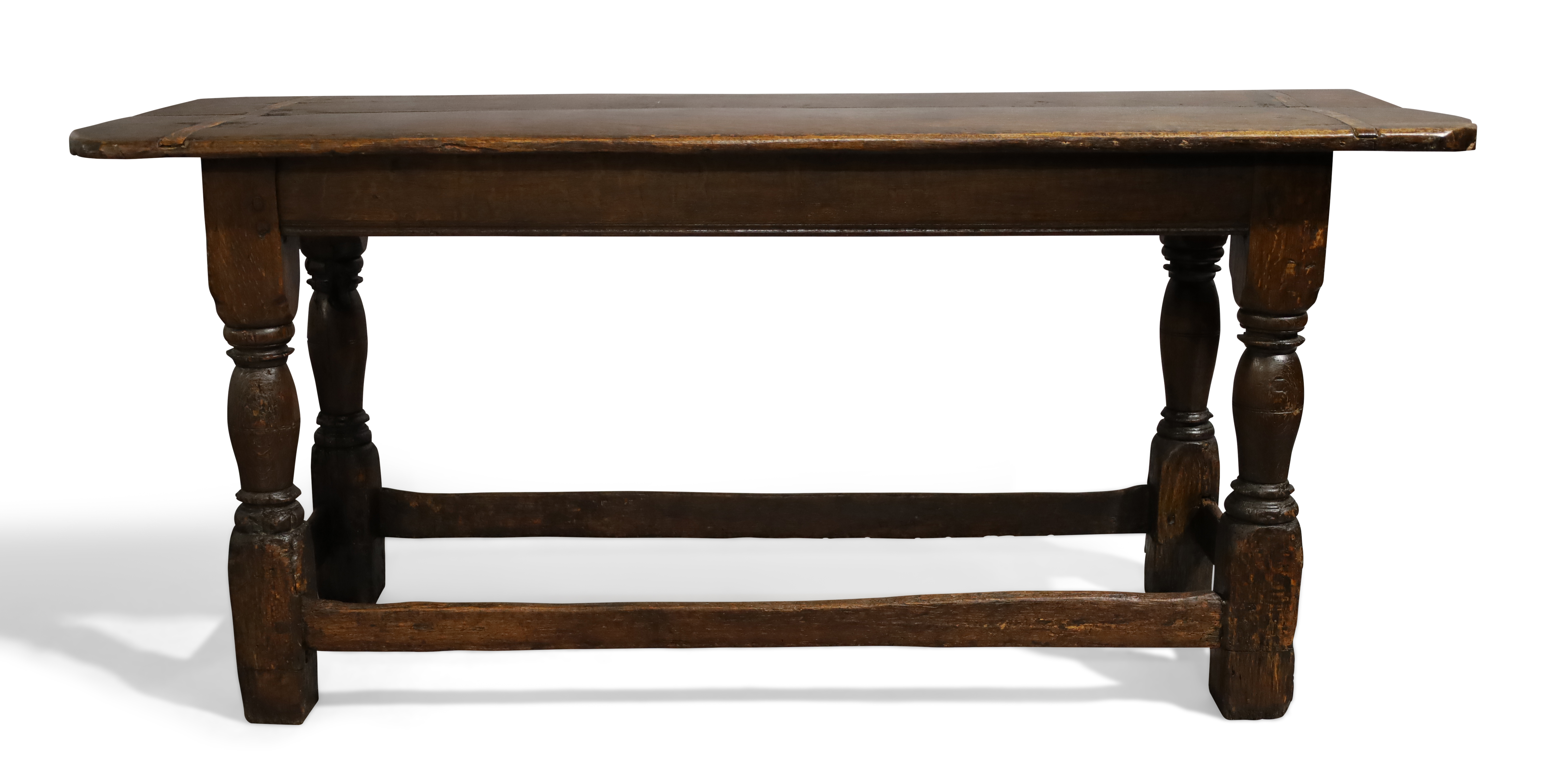 An English oak refectory table